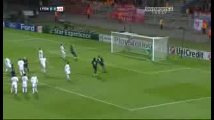Лион 1 - 1 Ливърпул [][][] Lyon 1 - 1 Liverpool
