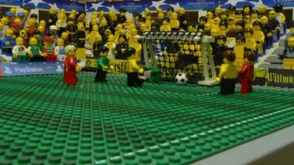 Вижте "lego" версията на Финала за Шампионската Лига през миналата година