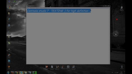 Camtasia studio 7 Hd test 