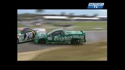 Gros crash V8 Utes 2008 Barbagallo 