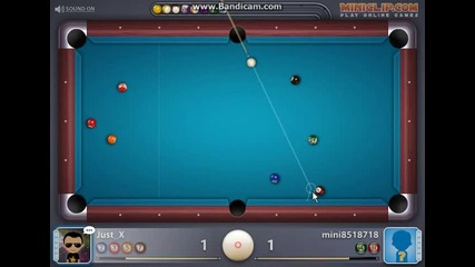 8 Ball Pool Multiplayer - Round 3 - | I Win! Play with Friend!