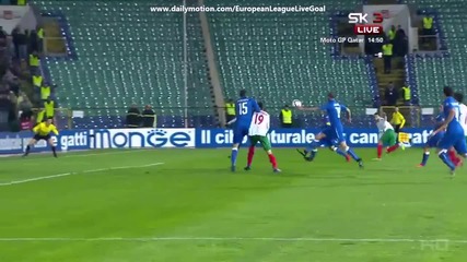 [hd] All Goals - Highlights Bulgaria 2-2 Italy 28.03.2015 Hd