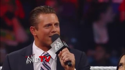 Miz Tv with Divas Champion Aj Lee & Big E Langston: Smackdown, Aug. 9, 2013