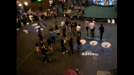Те чуха Бритни и телата им започнаха да танцуват [ Britney Spears Flashmob - San Ignacio Venezuela ]