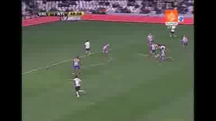 Valencia 3 - 1 Atletico (silva) 3.1.09