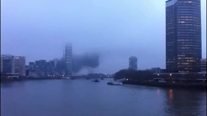 Хеликоптер катастрофира в Лондон
