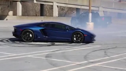 Lamborghini Aventador Прави донъти