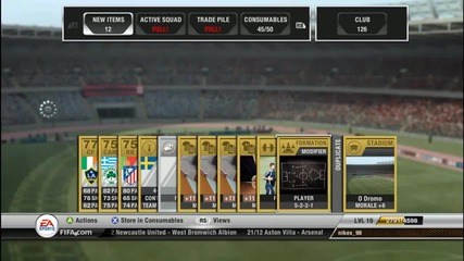 Fifa 12 zlaten paket