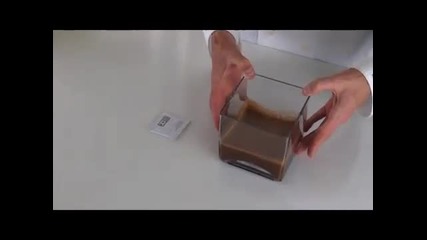 Molecular Gastronomy - Frozen chocolate wind - Vent glac