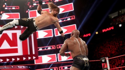 AJ Styles, Roman Reigns & Seth Rollins vs. Bobby Lashley, Drew McIntyre & Baron Corbin: Raw, 15 April, 2019