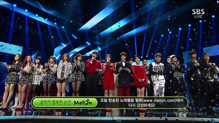 131027 Today's Winner - Shinee @ Inkigayo