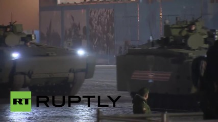 Russia: RS-24 Yars, Armata T-14s parade through Moscow for V-Day rehearsal