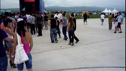 16 броя 21 инча хорни в камиона на Clear Sound - Национално Тунинг Шоу 2010 
