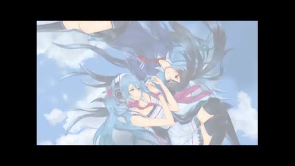 Hatsune Miku - Monochrome Blue Sky 