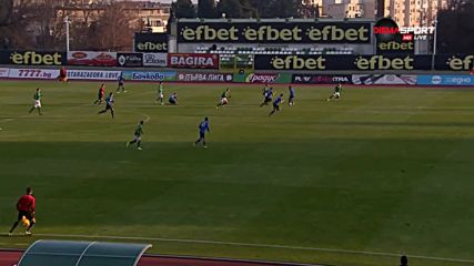 Берое - Черно море 0:1 /първо полувреме/