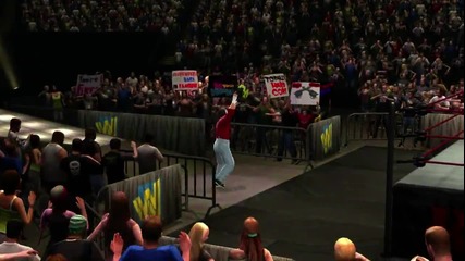 Chainsaw Charlie makes his entrance in Wwe Official
