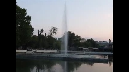 пеещият фонтан в Пловдив