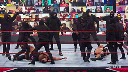 RETRIBUTION crash Drew McIntyre vs. Keith Lee: Raw, Sept. 14, 2020