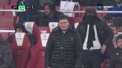 Нинджата, която стресна Арсенал