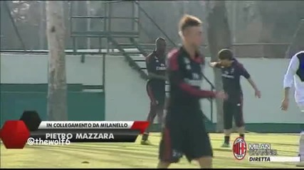 Балотели с гол в дебюта си за Милан