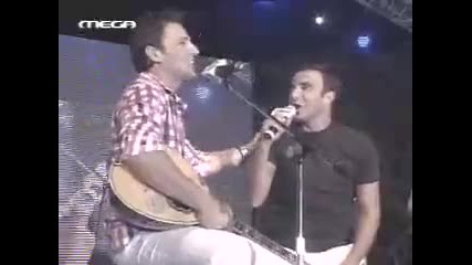 Nikos Vertis live kato ap to poukamhso mou 
