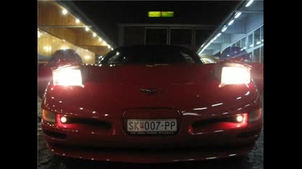 Red Corvette C5 (pictures)