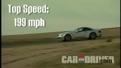 2010 Mercedes - Benz Sl65 Amg Black Series Track Romp - Car and Driver