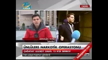 Çağatay Ulusoy ve Gizem Karaca Serbest Kaldı 27.01.2013.