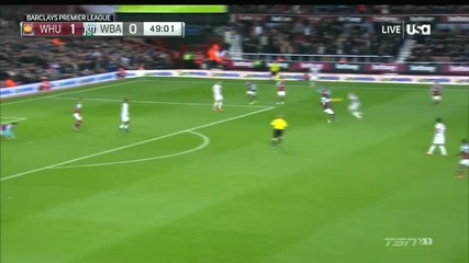 Уест Хям 1:1 Уест Бромич 29.11.2015