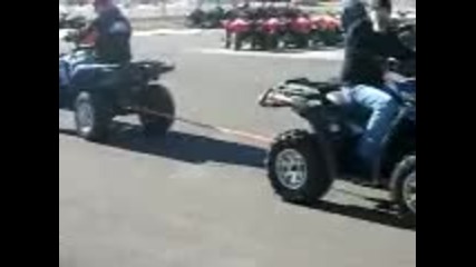 Yamaha Grizzly 700 vs. Can-am Outlander 500 xt
