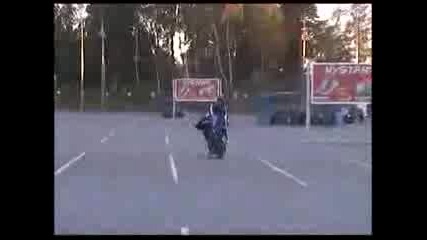 Yamaha Aerox Stunts