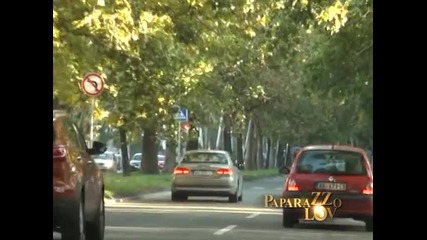 Natasa Bekvalac spava kod Vlade Vuksanovica - Paparazzo lov - (Tv Pink)