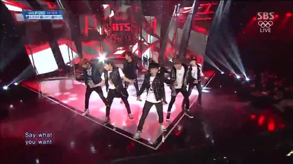 140223 Bts - Boy In Luv Inkigayo [1080p]
