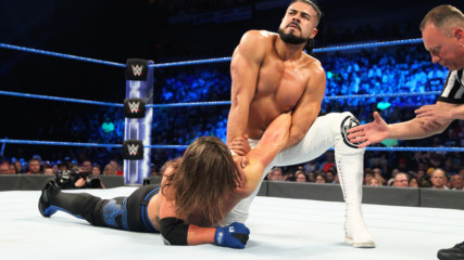 AJ Styles vs. Andrade "Cien" Almas: SmackDown LIVE, July 17, 2018