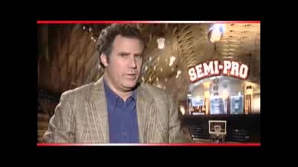 Will Ferrell talking about his tight shorts on Semi - Pro 
