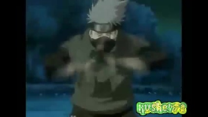 Naruto and Sakura vs Kakashi 