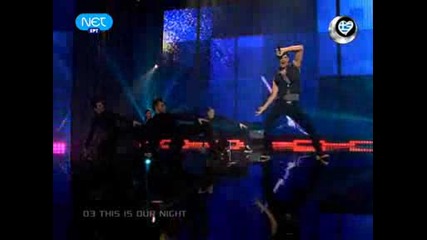 Sakis Roybas - This Is Our Night (greek Final 09)