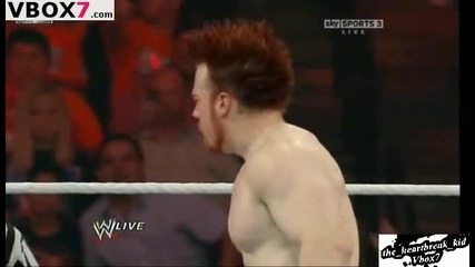 Wwe Raw Chris Jericho & John Cena vs Sheamus & The Miz - Part 1/2 