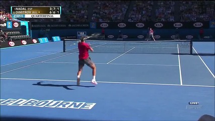 Australian Open 2014 - Nadal vs Dimitrov Highlights