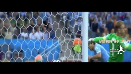 Група D Уругвай - Англия 2:1 (19.06.2014)