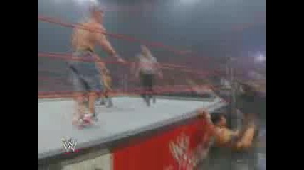 John Cena И Batista Стават Отборни Шампиони