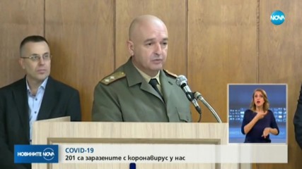 201 са вече заразените с коронавирус у нас
