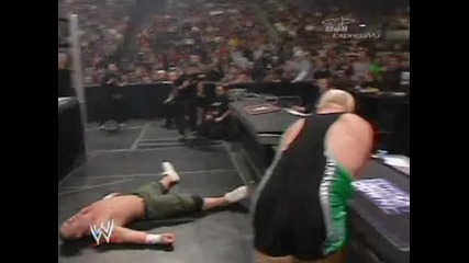 Armagedon 2006 Finlay & King Booker vs Batista & John Cena part 2 