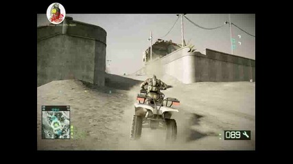Battlefield Bad Company 2 Multiplayer gameplay by jamen