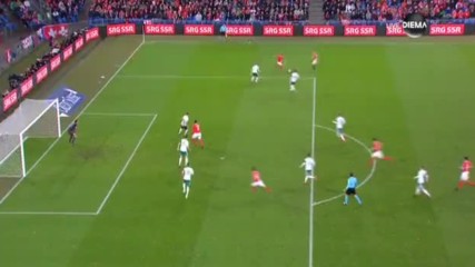 Швейцария - Северна Ирландия 0:0 /първо полувреме/