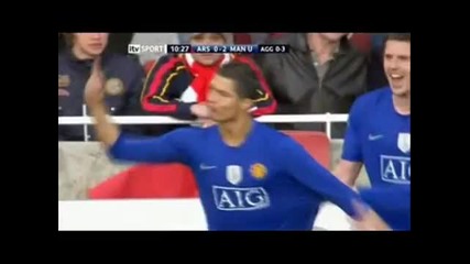 Cristiano Ronaldo - Free Kick vs Arsenal & Goal vs Porto - Champions League