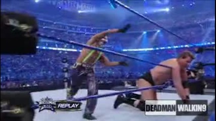 21 Секунди Мач ! Jbl vs Rey Mysterio ( For The Intercontinental Championship) - Wrestlemania 25