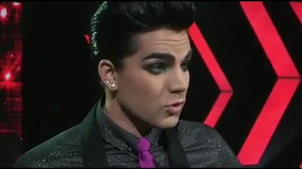 Chaos Tube Adam Lambert @ X Factor Finland press 