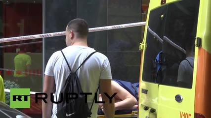 Spain: La Rambla shooting victim rushed to hospital