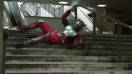 Kamen Rider Dragon Knight Season 1 Stunt Reel Hq18